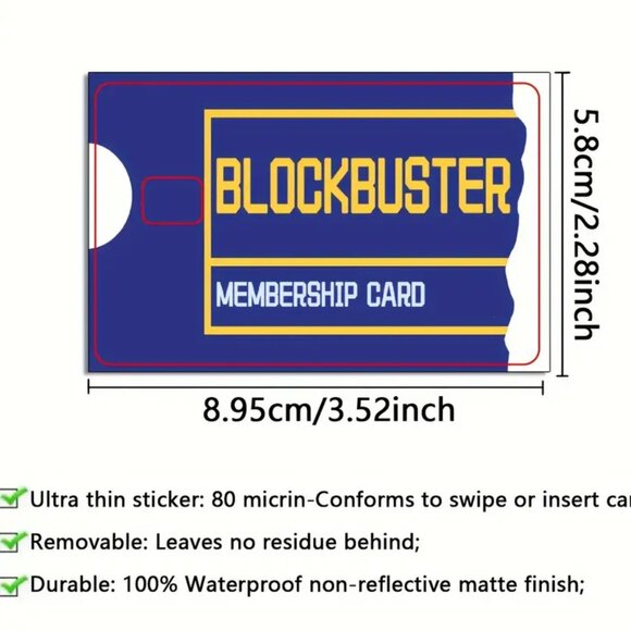 Blockbuster Card Skin - Picture 3 of 3